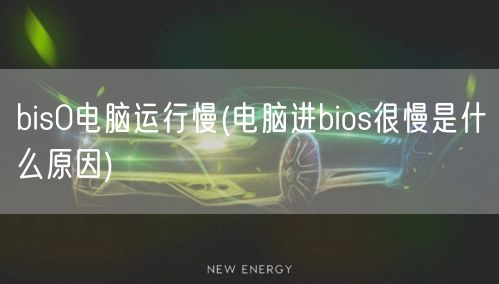 bis0电脑运行慢(电脑进bios很慢是什么原因)