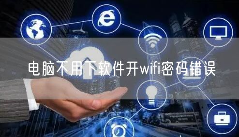 电脑不用下软件开wifi密码错误